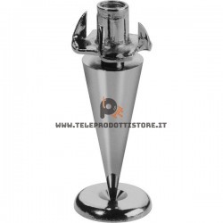 SPS-35/SC Kit 4 spike punte cromati regolabili per diffusori box cassa hiend monacor piedi