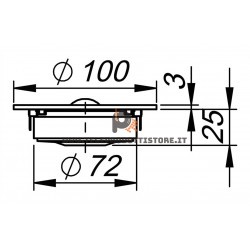 HTB260 Ciare tweeter 8 Ohm 200W HiFi HTB 260 HTB-260