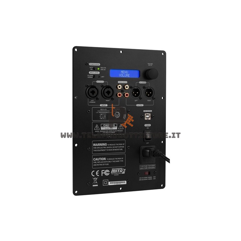 SPA500DSP Dayton Audio Modulo amplificatore da incasso 500w per subwoofer amplificato SAM-500D