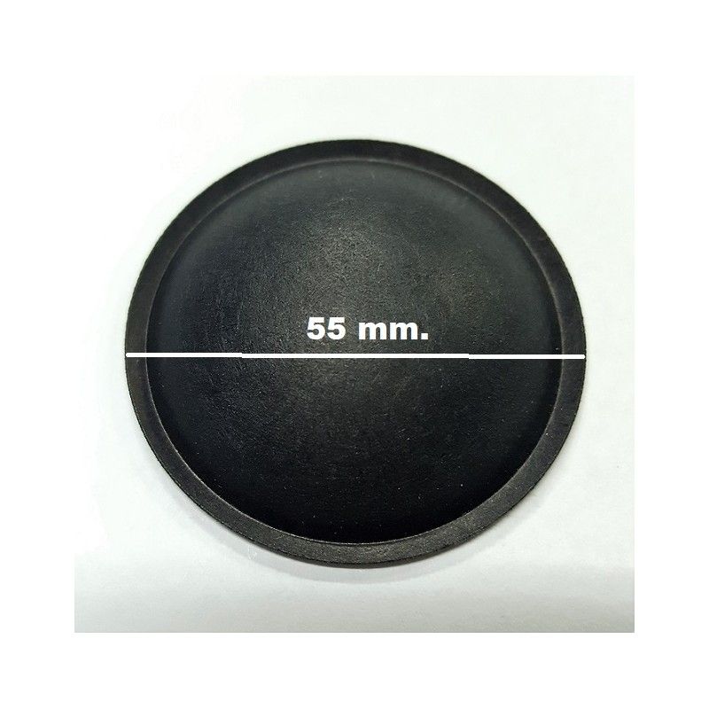 Cupola parapolvere 55 mm. copripolvere di ricambio per woofer altoparlante